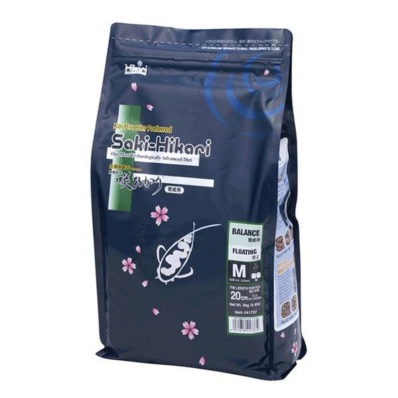 SAKI-HIKARI BALANCE DIET KOI PREMIUM FLOATING FISH FOOD MEDIUM PELLET