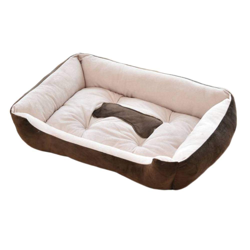 Washable Plush Dog Bed.