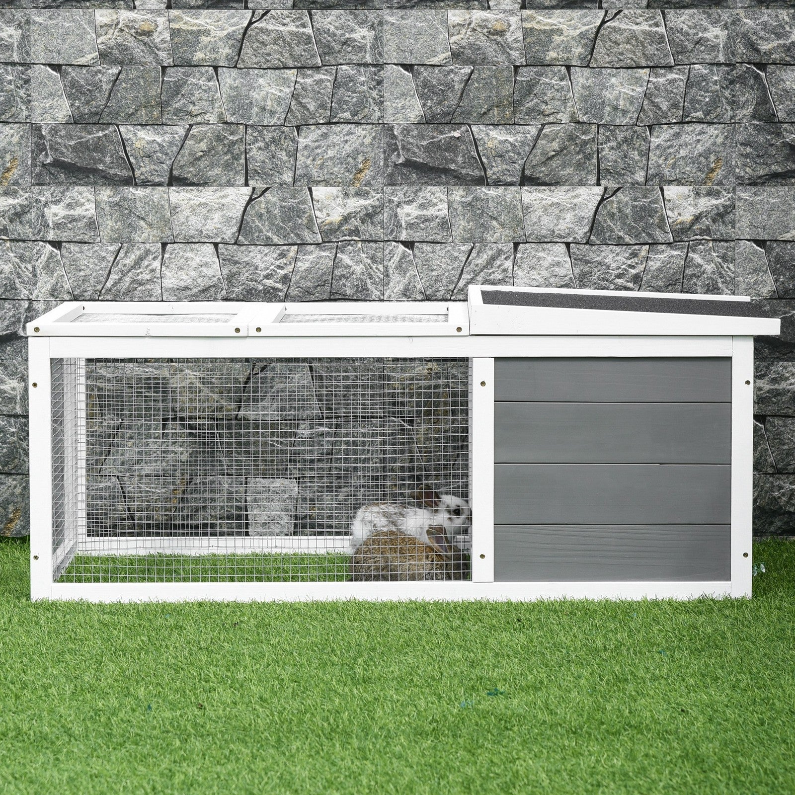 Rabbit Hutch Small Animal Cage Pet Run Cover, with Water-Resistan