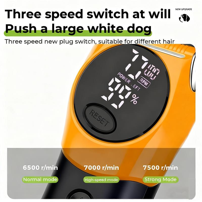 Cordless Pet Hair Clipper.