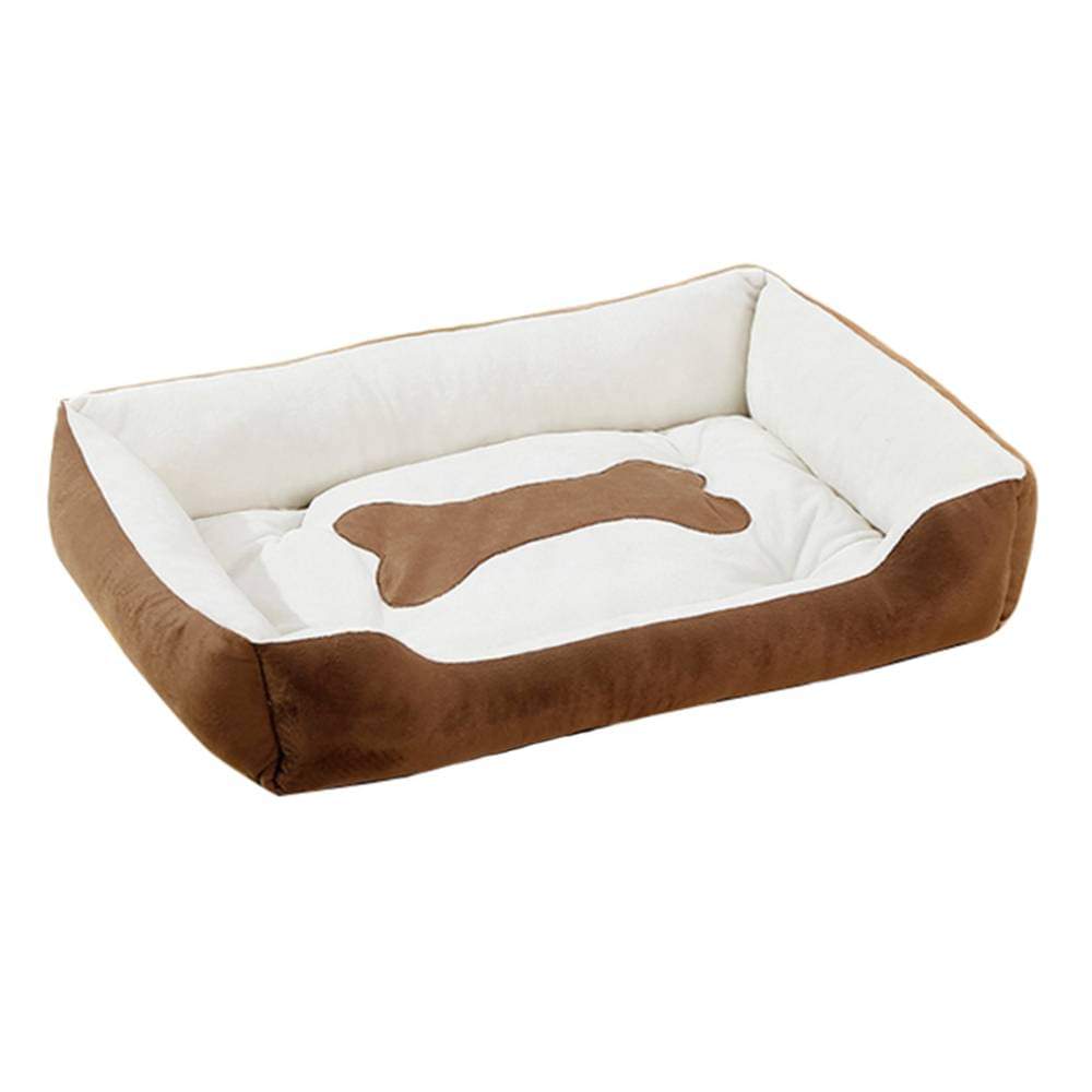 Washable Plush Dog Bed.