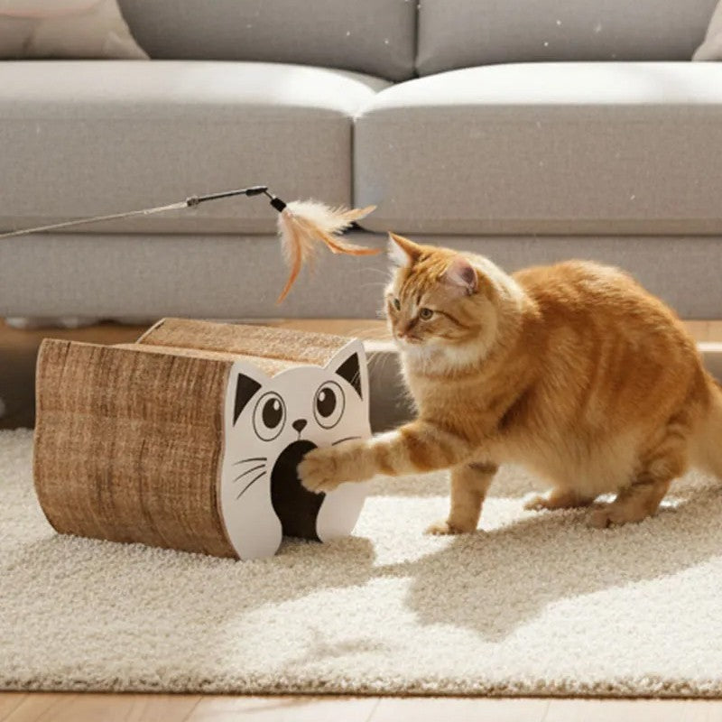 Interactive Scratching Cat Toy - Magic Organ Design.