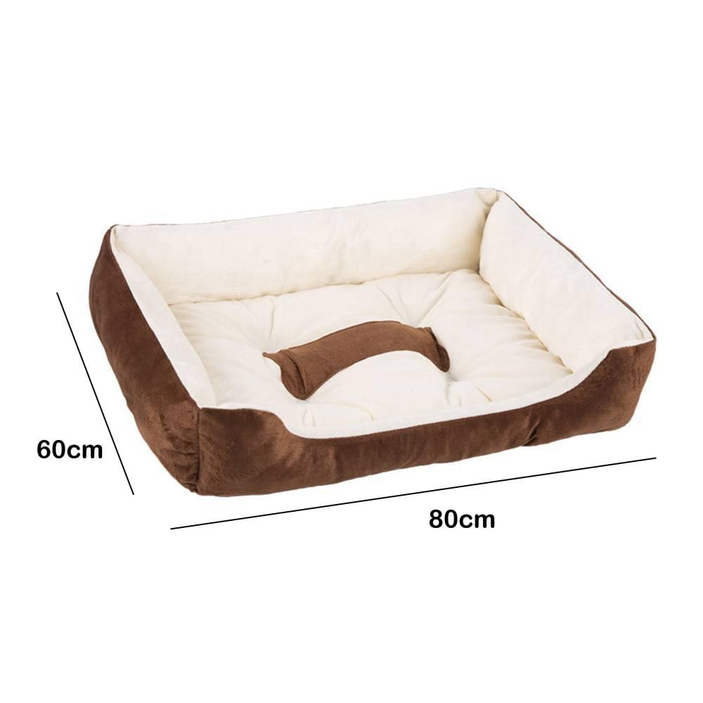 Washable Plush Dog Bed.