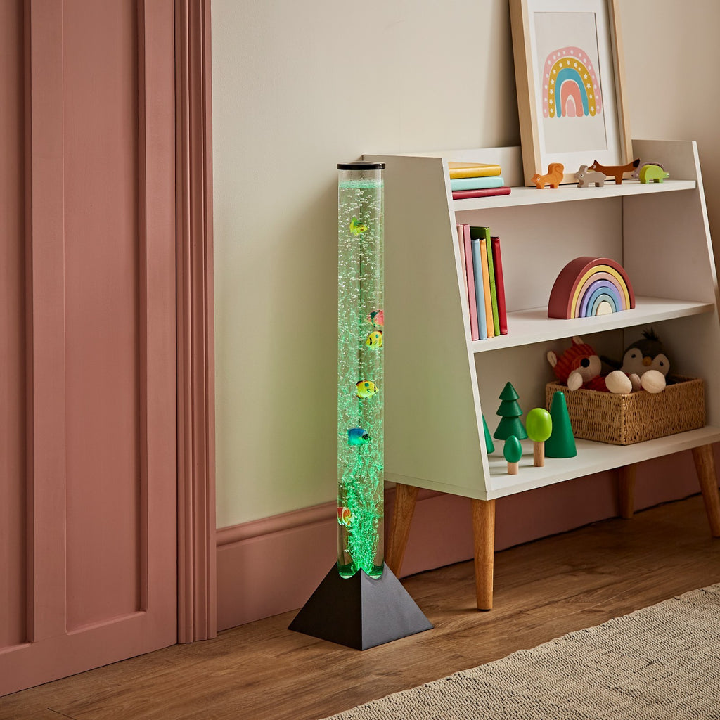 LED Bubble Lamp Novelty Light Colour Changing Tower Tube Sensory RGB Lighting