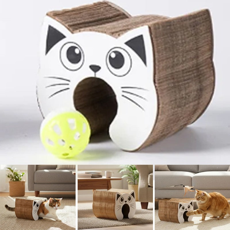 Interactive Scratching Cat Toy - Magic Organ Design.