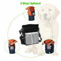 Dog Walking Training Obedience Treat Pouch Portable Pet Puppy Snack Belt Bag UK