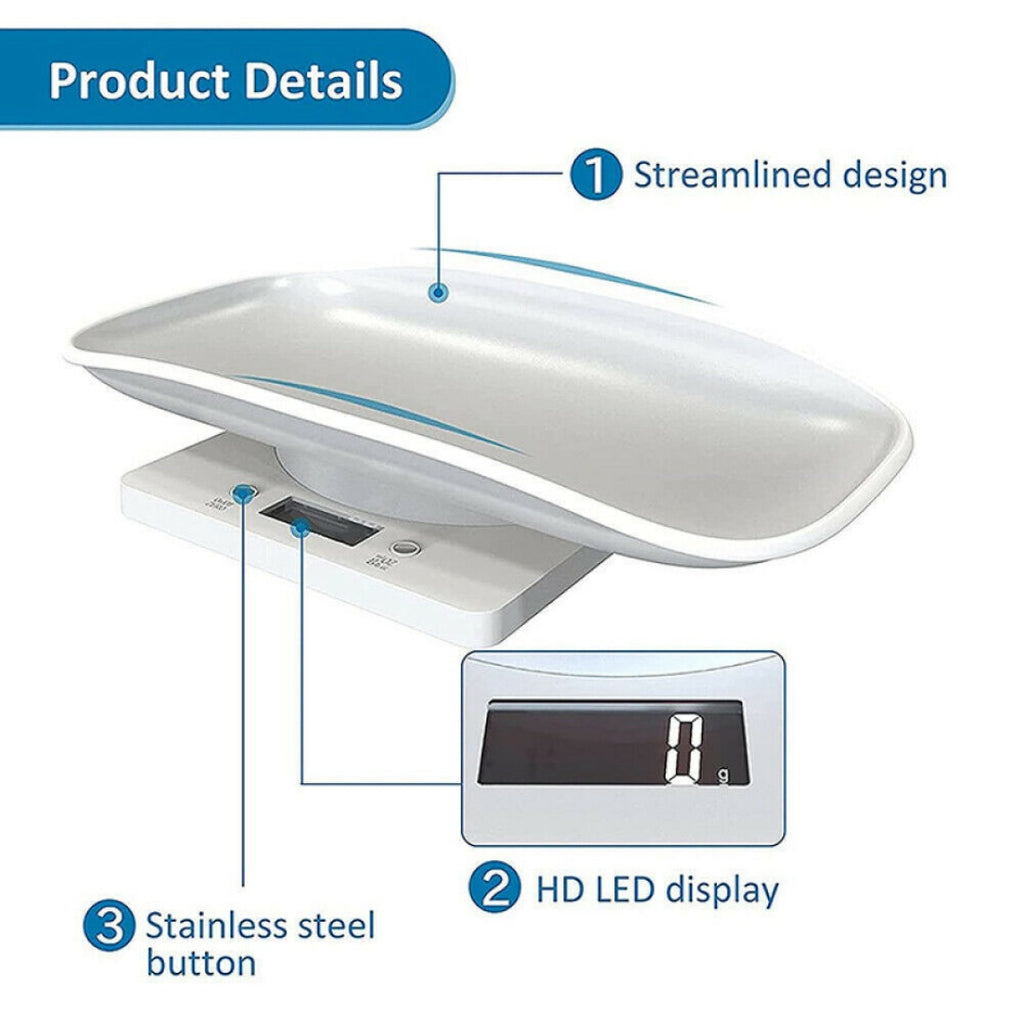 Digital LCD Pet Weighing Scale (10kg).